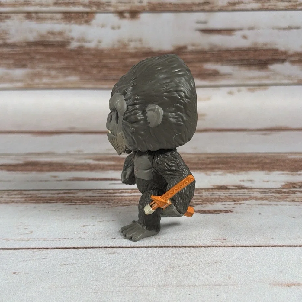 Funko Pop Godzilla vs Kong Battle Scarred Kong #1022 Loose Vinyl Figure